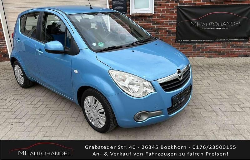 Blau Gebraucht 2009 Opel Agila Kleinwagen | 2.990 € (Fairer Preis) - Bild 1/4