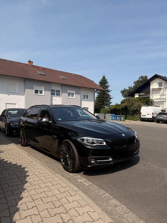 Schwarz Gebraucht 2014 BMW 535 Luxury Line Kombi | 17.690 € (Guter Preis) - Bild 1/4