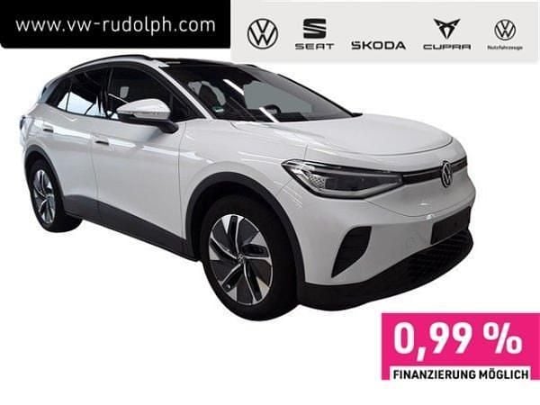 Weiß (weiß (gletscherweiß metallic)) Gebraucht 2025 VW ID.4 Pro SUV | 41.879 € (Superpreis) - Bild 1/4