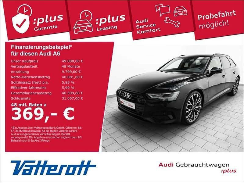 Schwarz Gebraucht 2023 Audi A6 Business Kombi | 49.880 € - Bild 1/4
