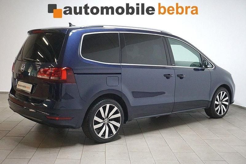 Gebraucht VW Sharan Allstar 150 PS (110 kW) 2017 Blau Van / Kleinbus