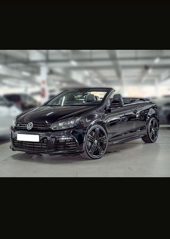 Schwarz Gebraucht 2013 VW Golf Cabriolet R Cabrio | 18.700 € (Etwas zu teuer) - Bild 1/4