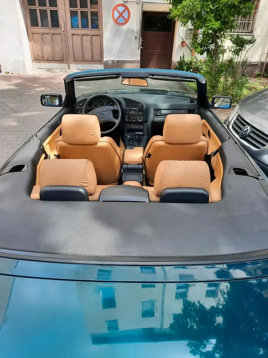 Gebraucht BMW 325 136 PS (100 kW) 1993 Grün Cabrio