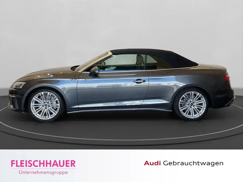 Gebraucht Audi A5 Cabriolet S-Line 265 PS (194 kW) 2023 Grau Cabrio
