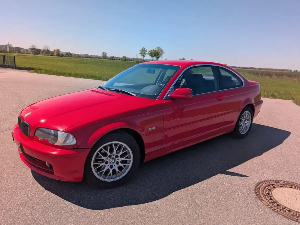 Gebraucht BMW 320 150 PS (110 kW) 1999 Rot Coupé