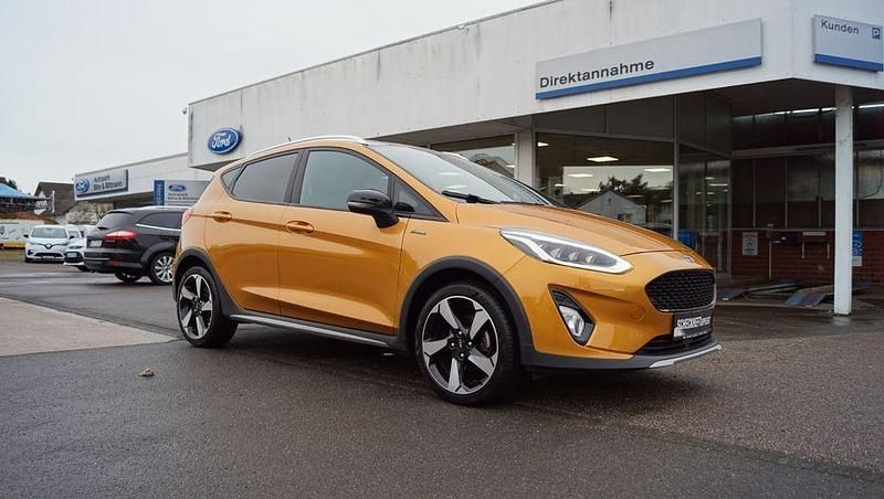 Gelb Gebraucht 2020 Ford Fiesta Active Kleinwagen | 13.850 € (Fairer Preis) - Bild 1/4