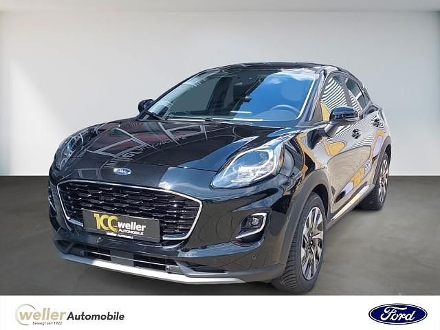 Gebraucht Ford Puma Titanium 125 PS (91 kW) 2023 Obsidianschwarz metallic Coupé