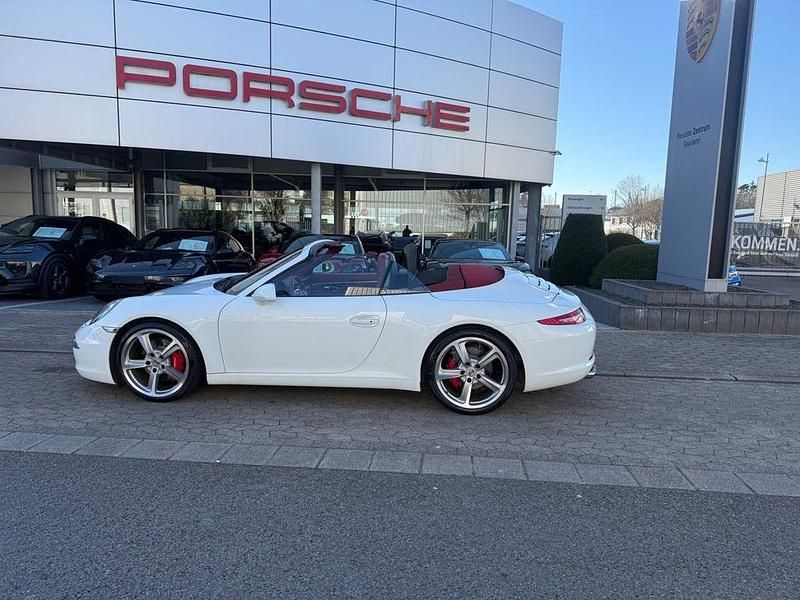 Weiß Gebraucht 2012 Porsche 911 Carrera S Cabriolet Cabrio | 84.800 € (Superpreis) - Bild 1/4
