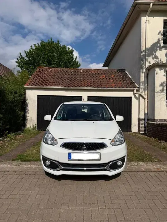 Brugt Mitsubishi Space Star 71 HK (52 kW) 2017 Hvid Hatchback