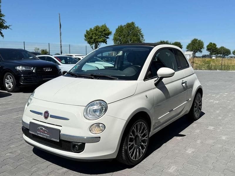 Weiß Gebraucht 2013 Fiat 500 Lounge Cabrio | 5.450 € (Guter Preis) - Bild 1/4