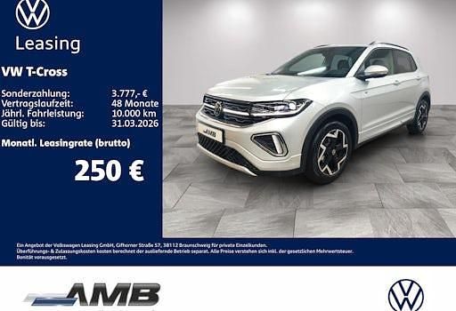 Neu VW T-Cross Style 150 PS (110 kW) 2025 Rot (kings red metallic) SUV