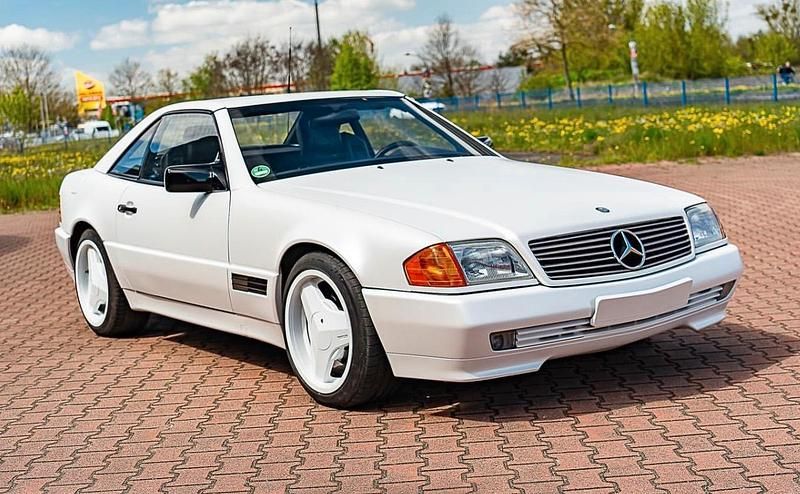 Weiß Gebraucht 1993 Mercedes SL300 Cabrio | 19.500 € - Bild 1/4