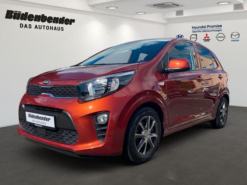 Orange Gebraucht 2017 Kia Picanto DREAM-TEAM Edition Kleinwagen | 10.880 € (Etwas zu teuer) - Bild 1/4
