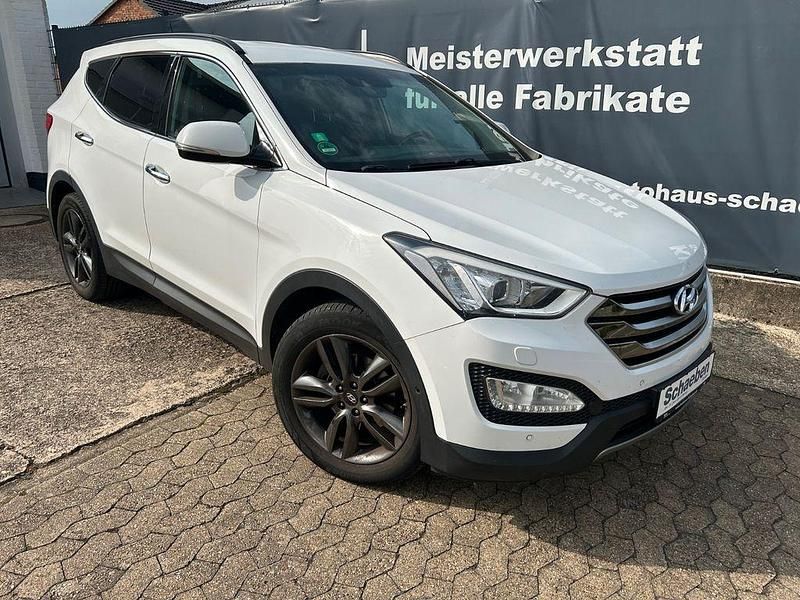 Weiß Gebraucht 2015 Hyundai Santa Fe Style SUV | 11.390 € (Fairer Preis) - Bild 1/4