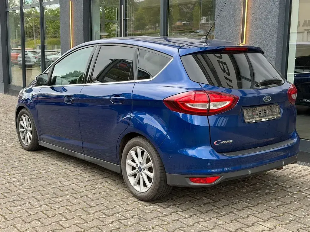 Używany Ford C-MAX Titanium 150 KM (110 kW) 2017 Niebieski Minivan