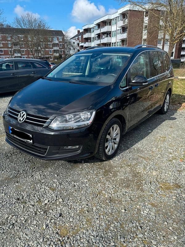 Gebraucht VW Sharan 140 PS (102 kW) 2015 Schwarz Van / Kleinbus