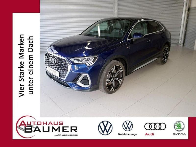 Blau Gebraucht 2022 Audi Q3 Sportback S-Line SUV | 42.200 € (Fairer Preis) - Bild 1/4