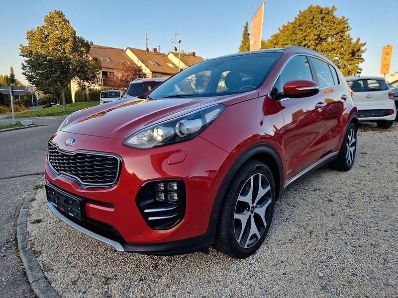 Rot Gebraucht 2018 Kia Sportage GT-Line SUV | 16.999 € (Guter Preis) - Bild 1/4