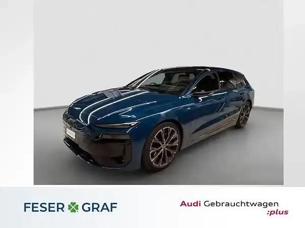 Malpeloblau metallic Gebraucht 2025 Audi A6 e-tron Ambiente Kombi | 70.980 € (Superpreis) - Bild 1/4