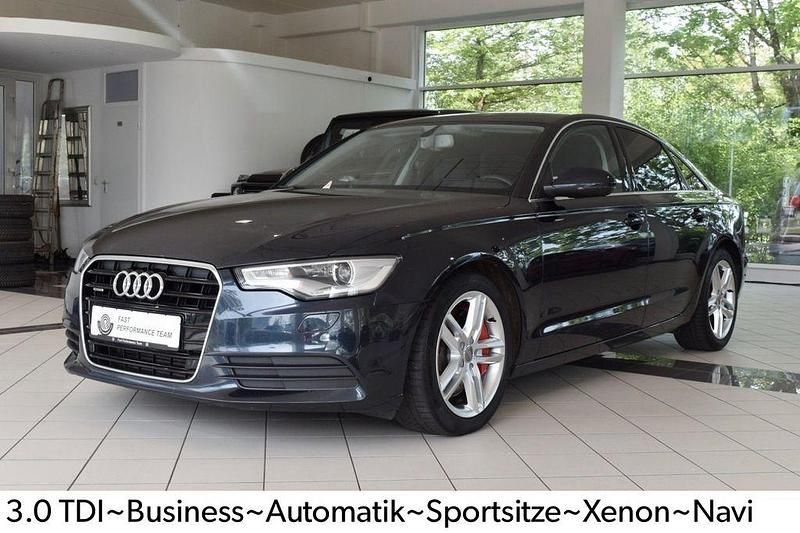Blau Gebraucht 2014 Audi A6 Business Limousine | 18.990 € (Fairer Preis) - Bild 1/4