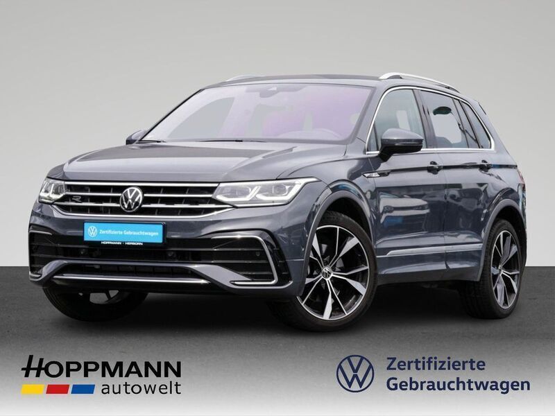 Grau Gebraucht 2023 VW Tiguan R-line SUV | 42.470 € (Etwas zu teuer) - Bild 1/4