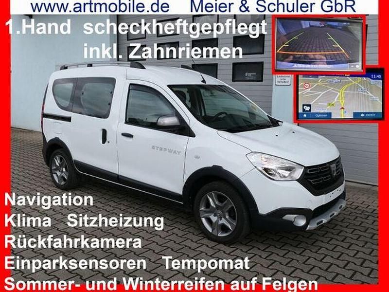 Gebraucht Dacia Dokker Stepway 95 PS (69 kW) 2019 Gletscherweiss Van / Kleinbus