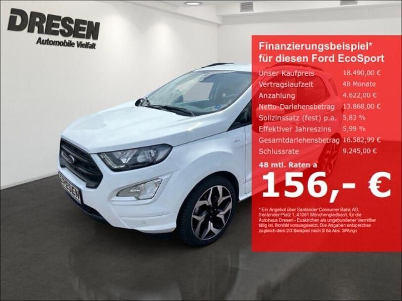 Frostweiß Gebraucht 2022 Ford Ecosport ST-Line SUV | 18.490 € (Etwas zu teuer) - Bild 1/4