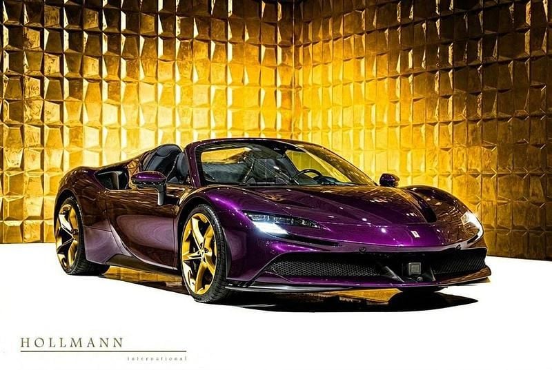 Neu Ferrari SF90 999 PS (734 kW) 2026 Violett Cabrio