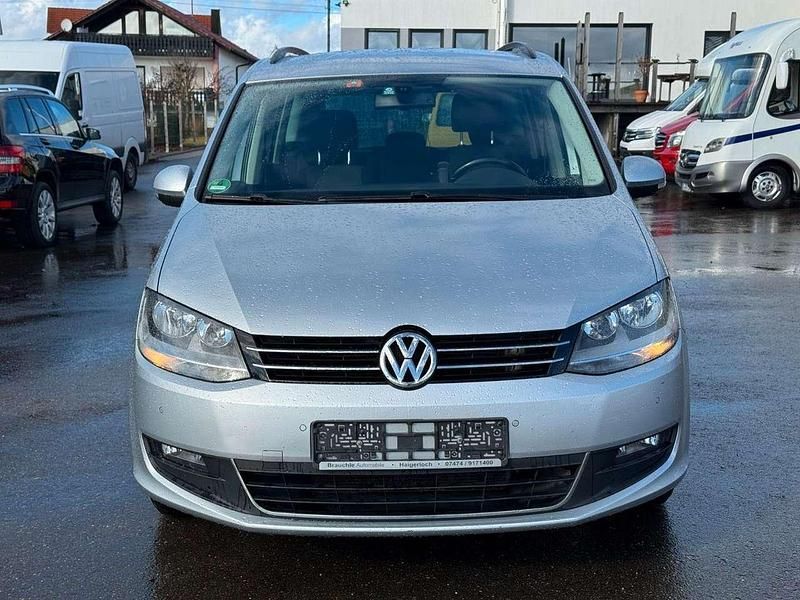 Gebraucht VW Sharan Comfortline 140 PS (102 kW) 2014 Silber Van / Kleinbus