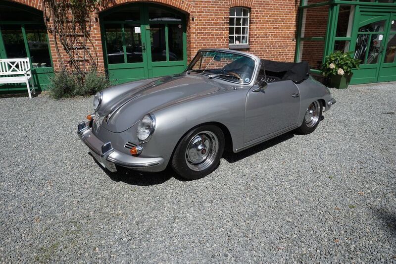 Silber Gebraucht 1963 Porsche 356 Cabrio | 129.500 € - Bild 1/4