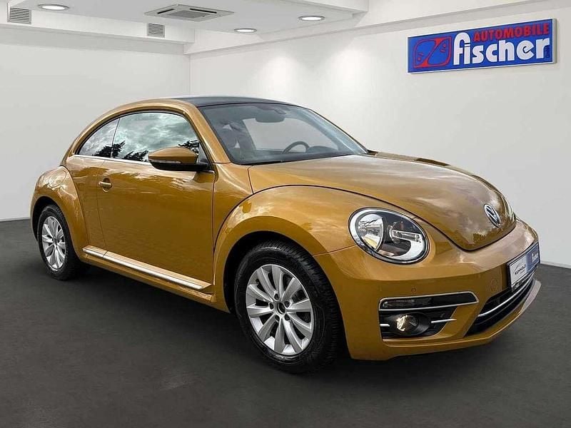 Second-hand VW Beetle Design 105 CP (77 kW) 2017 Galben Hatchback