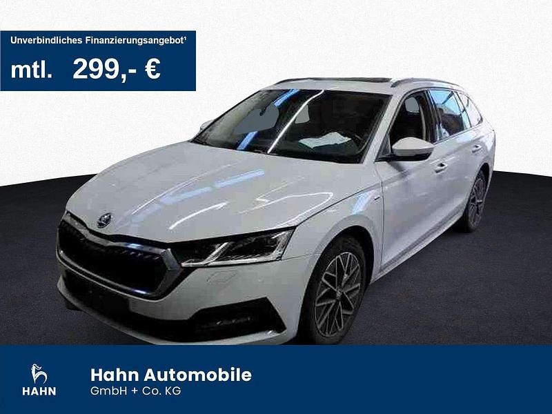 Moonweiss metallic Gebraucht 2022 Skoda Octavia Ambition Kombi | 22.430 € (Fairer Preis) - Bild 1/3