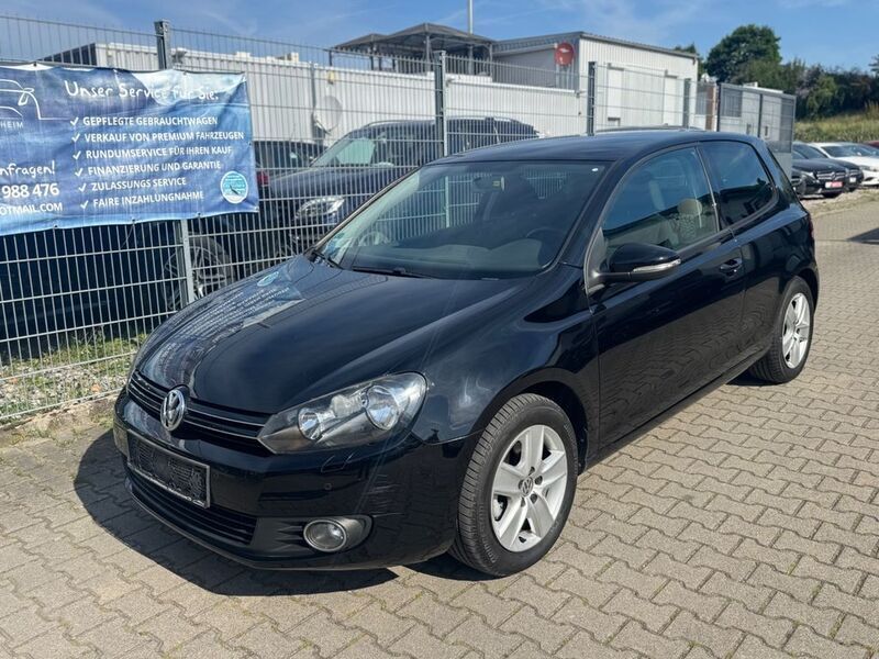 Schwarz Gebraucht 2009 VW Golf VI Comfortline Limousine | 4.790 € (Fairer Preis) - Bild 1/4