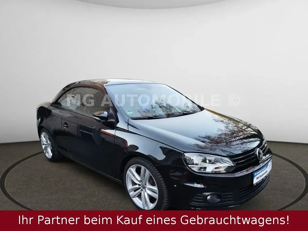 Gebraucht VW Eos 140 PS (102 kW) 2012 Schwarz Cabrio