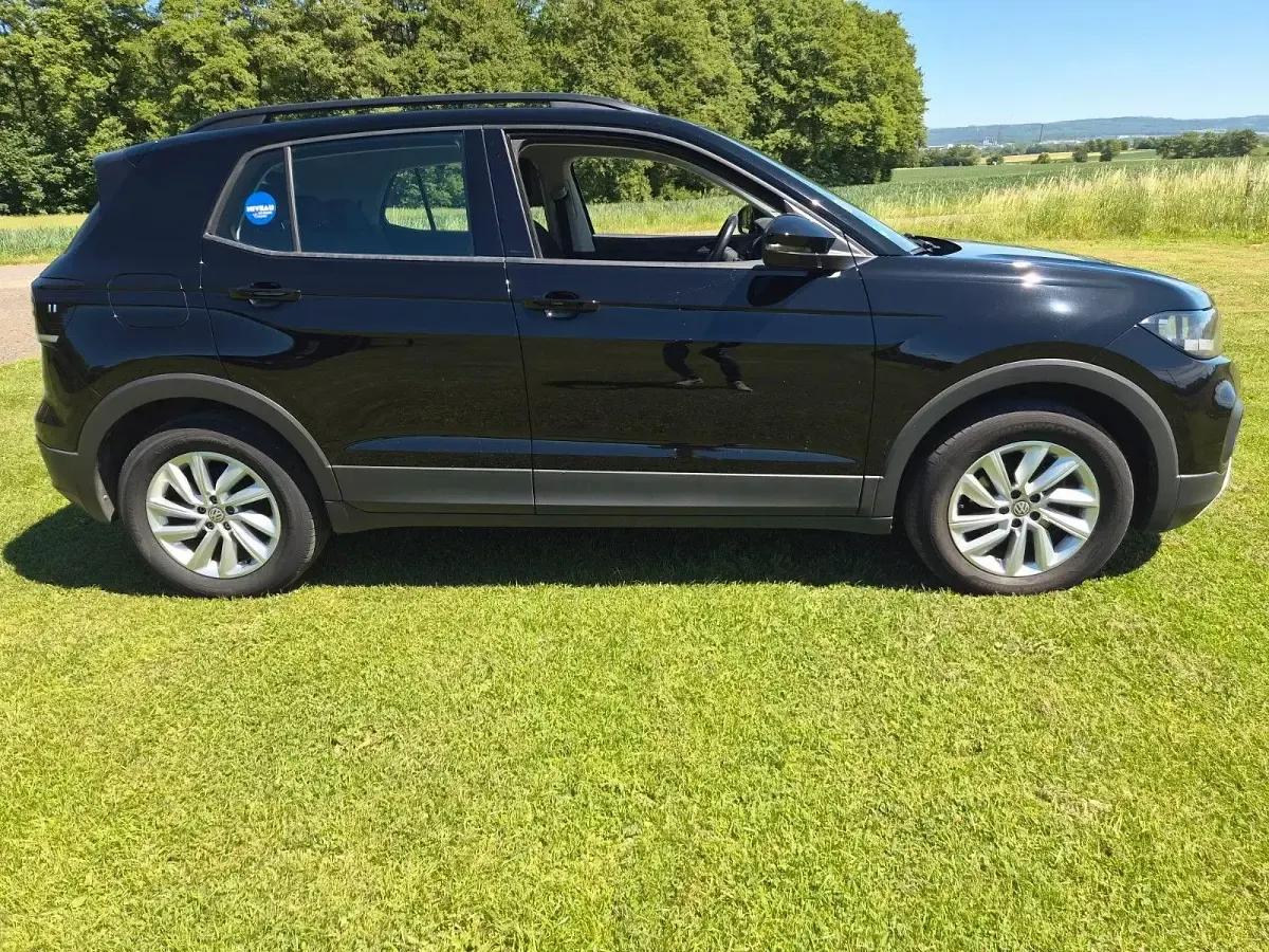 Gebraucht VW T-Cross 95 PS (69 kW) 2019 Schwarz SUV