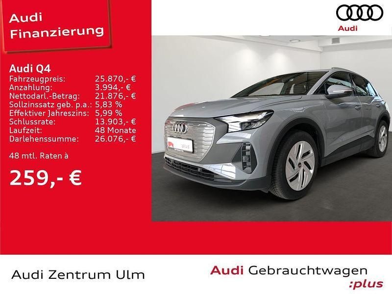 Kieselgrau Gebraucht 2023 Audi Q4 e-tron Comfort SUV | 25.870 € (Superpreis) - Bild 1/4