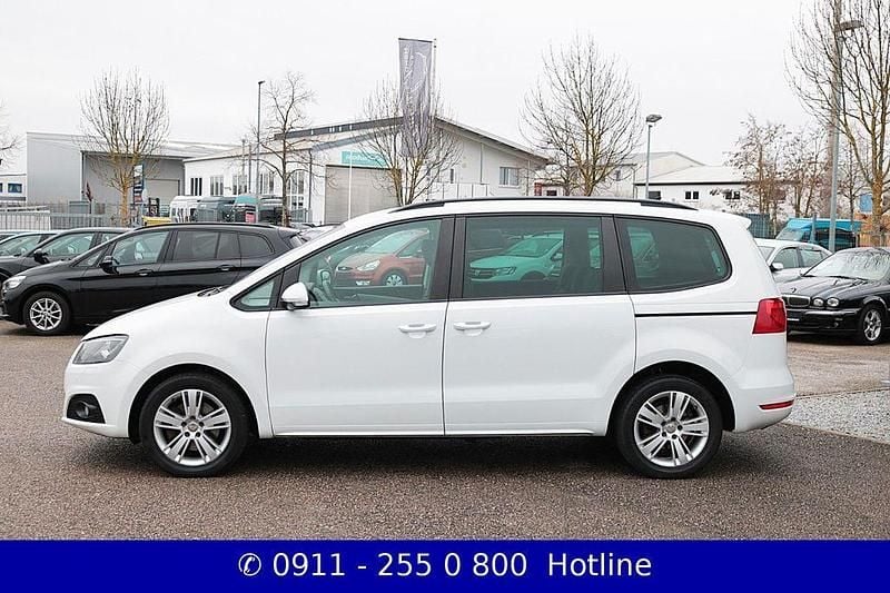 Gebraucht Seat Alhambra Style 177 PS (130 kW) 2015 Weiß Van / Kleinbus