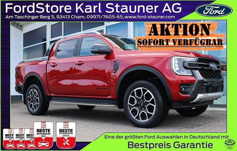 Rot Neu 2025 Ford Ranger Wildtrack Abholung | 49.361 € (Superpreis) - Bild 1/4