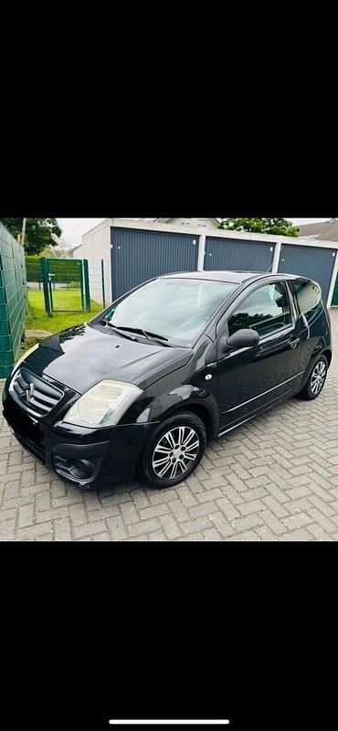 Schwarz Gebraucht 2009 Citroën C2 Kleinwagen | 1.290 € - Bild 1/4