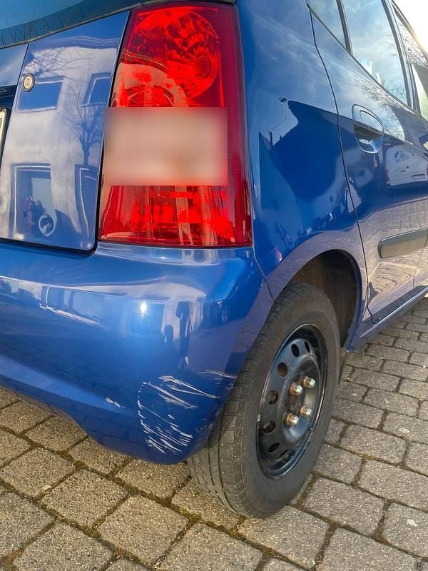 Gebraucht Kia Picanto LX 65 PS (47 kW) 2005 Blau Kleinwagen