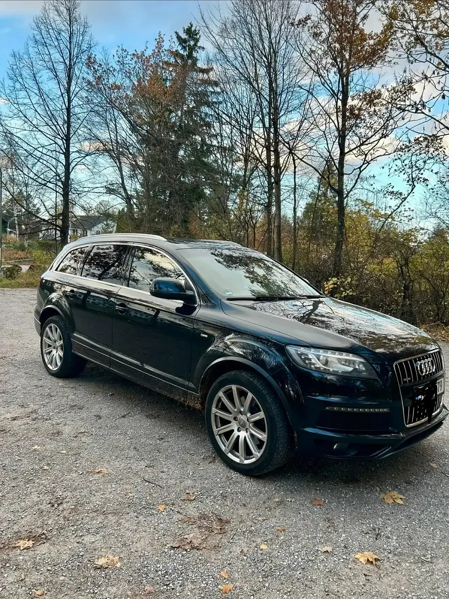 Gebraucht Audi Q7 S-Line 245 PS (180 kW) 2012 Schwarz SUV