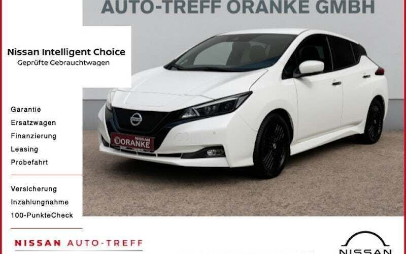 Weiß Gebraucht 2023 Nissan Leaf N-Connecta Kleinwagen | 18.300 € (Fairer Preis) - Bild 1/4