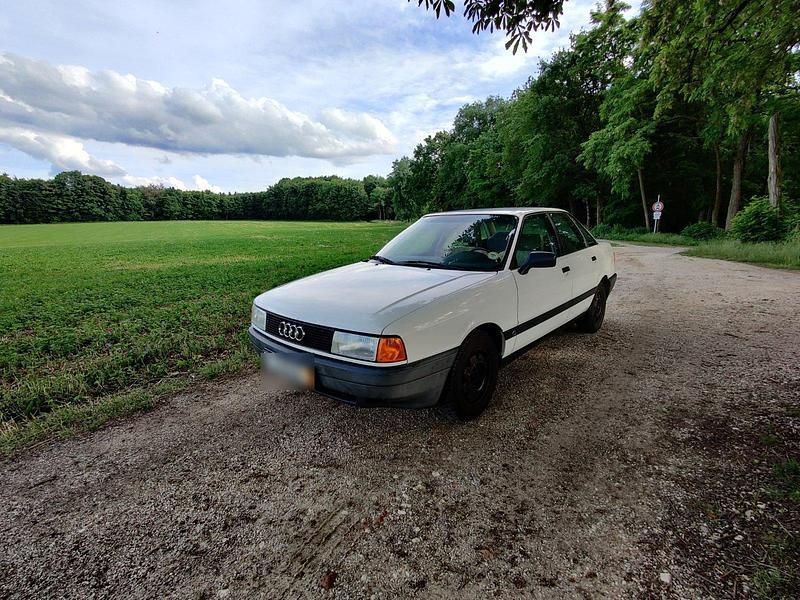 Gebraucht Audi 80 75 PS (55 kW) 1987 Weiß Limousine