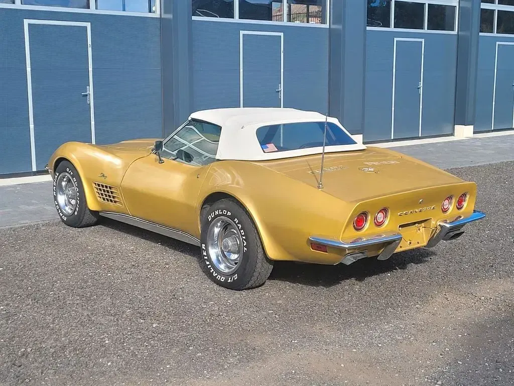 Gebraucht Corvette Stingray 271 PS (199 kW) 1971 Gold Cabrio