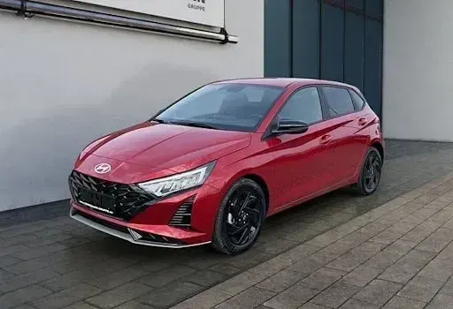 Neu Hyundai i20 Blackline 90 PS (66 kW) 2026 Dragon red Kleinwagen