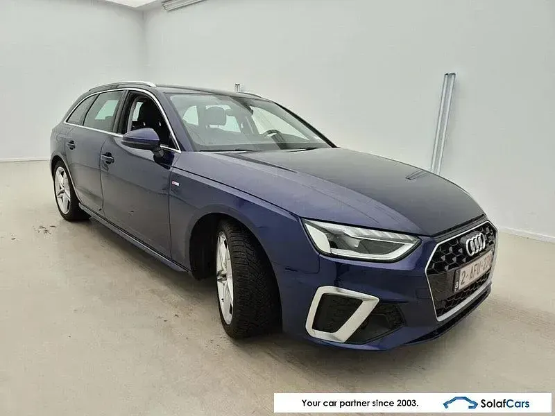 Usata Audi A4 S-Line 136 CV (100 kW) 2021 Blu Station wagon