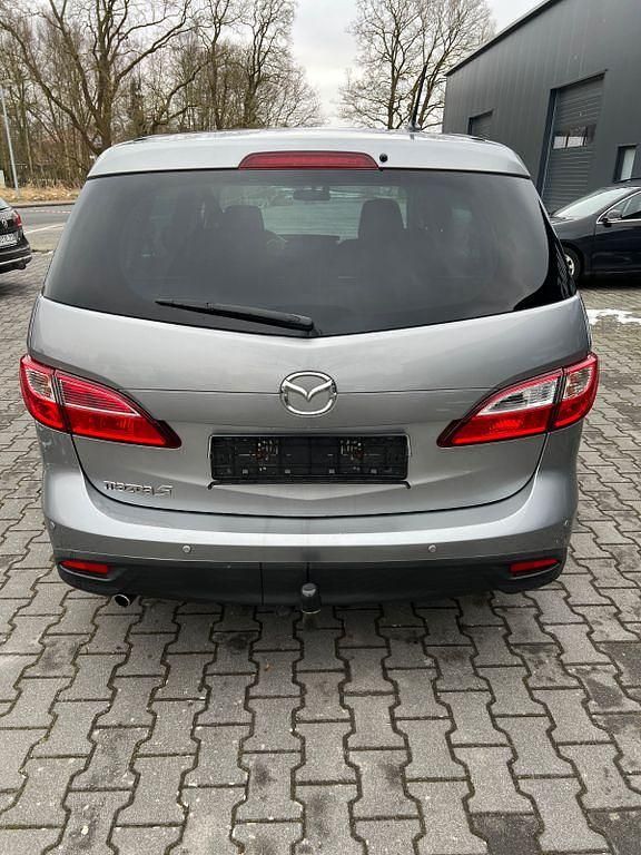 Gebraucht Mazda 5 Center-Line 144 PS (105 kW) 2011 Silber Van / Kleinbus