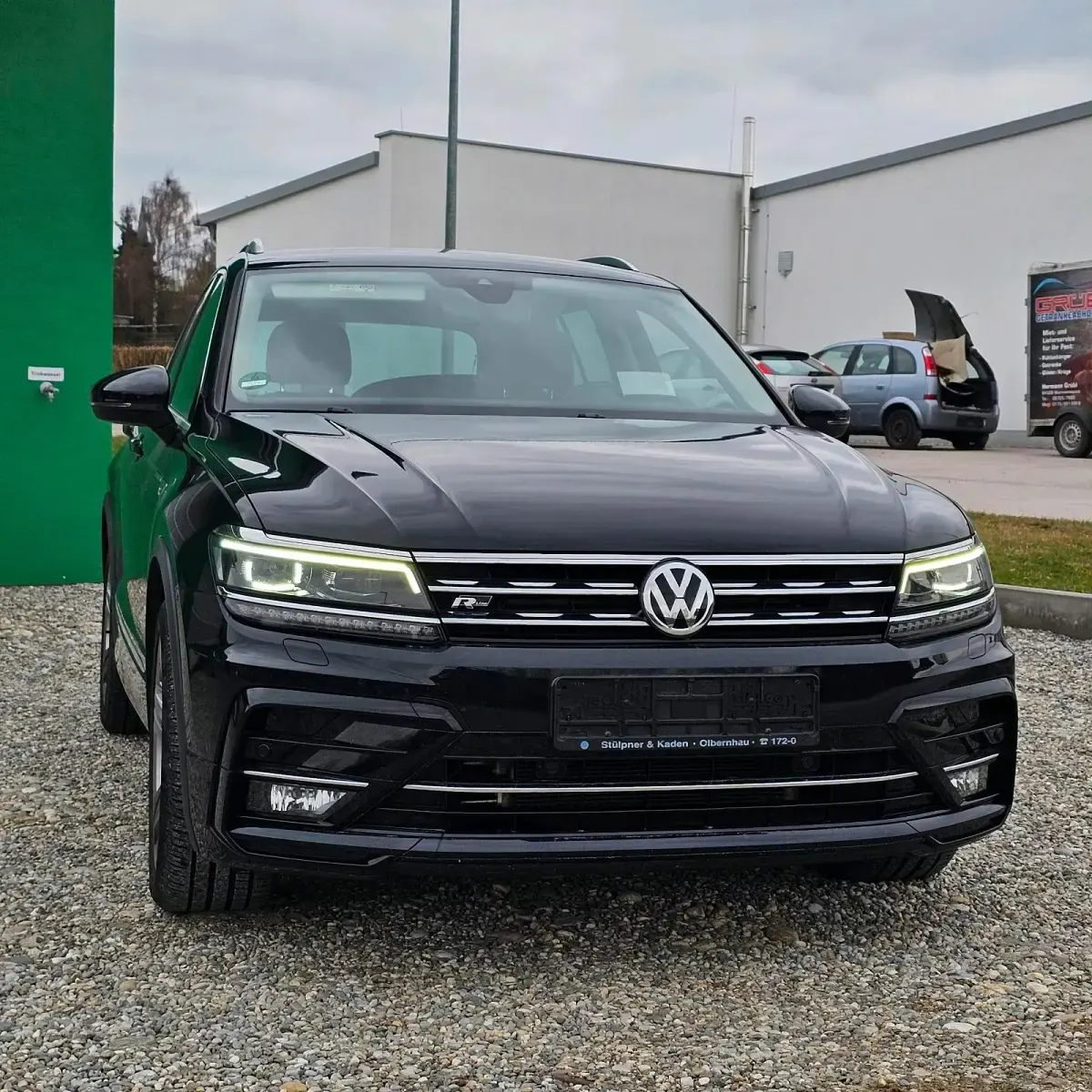 Gebraucht VW Tiguan R-line 190 PS (139 kW) 2018 Schwarz SUV