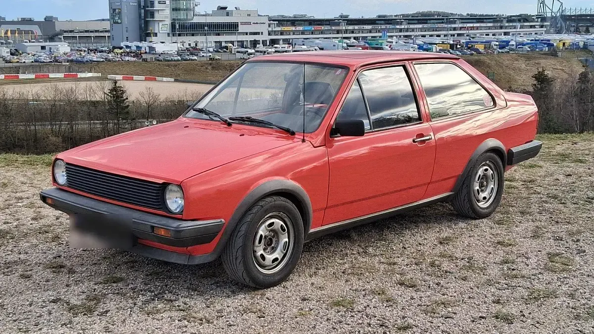 Gebraucht VW Polo 50 PS (36 kW) 1985 Rot Kleinwagen