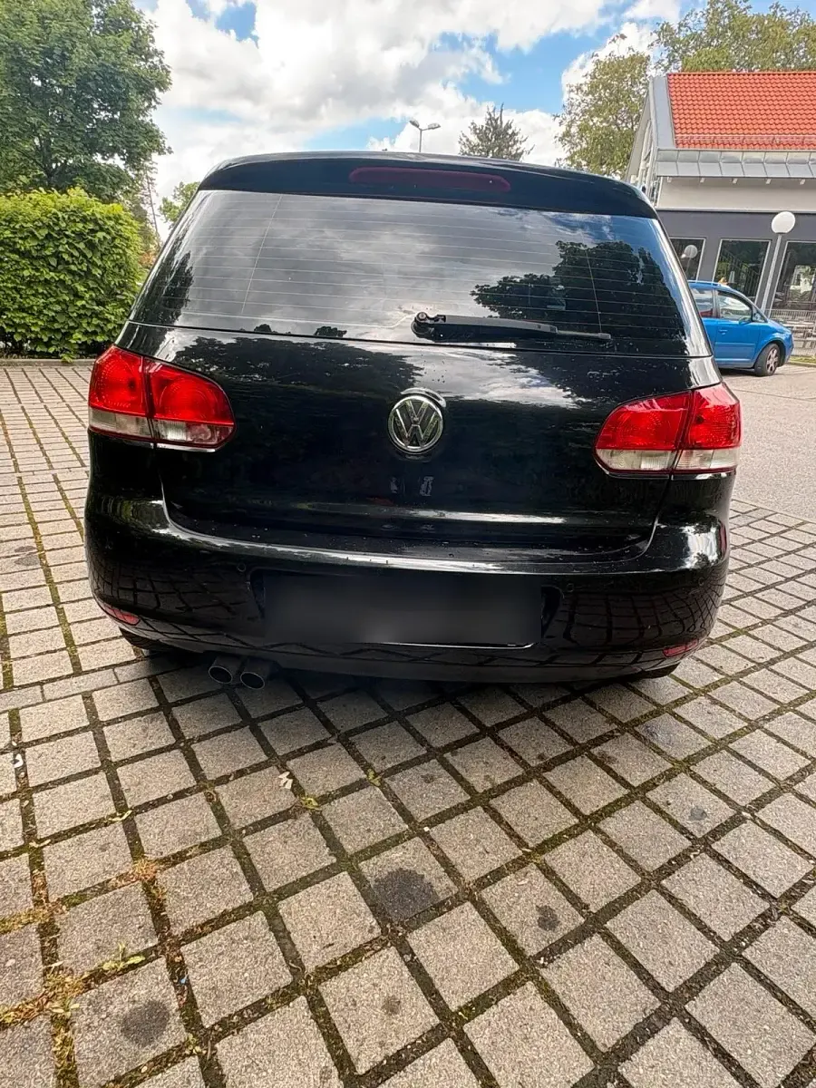 Brugt VW Golf VI 106 HK (77 kW) 2009 Sort Hatchback